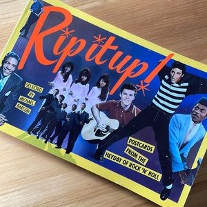 Vintage postcard flip Book